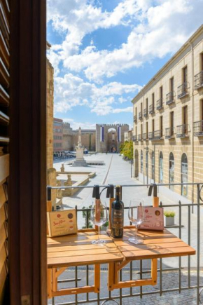 Balcony VIEW to Avila's alcazar